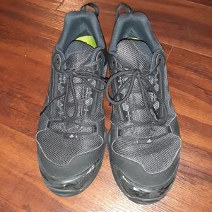 Men's black sneakers Adidas black lace up sneakers continental superfeet insoles